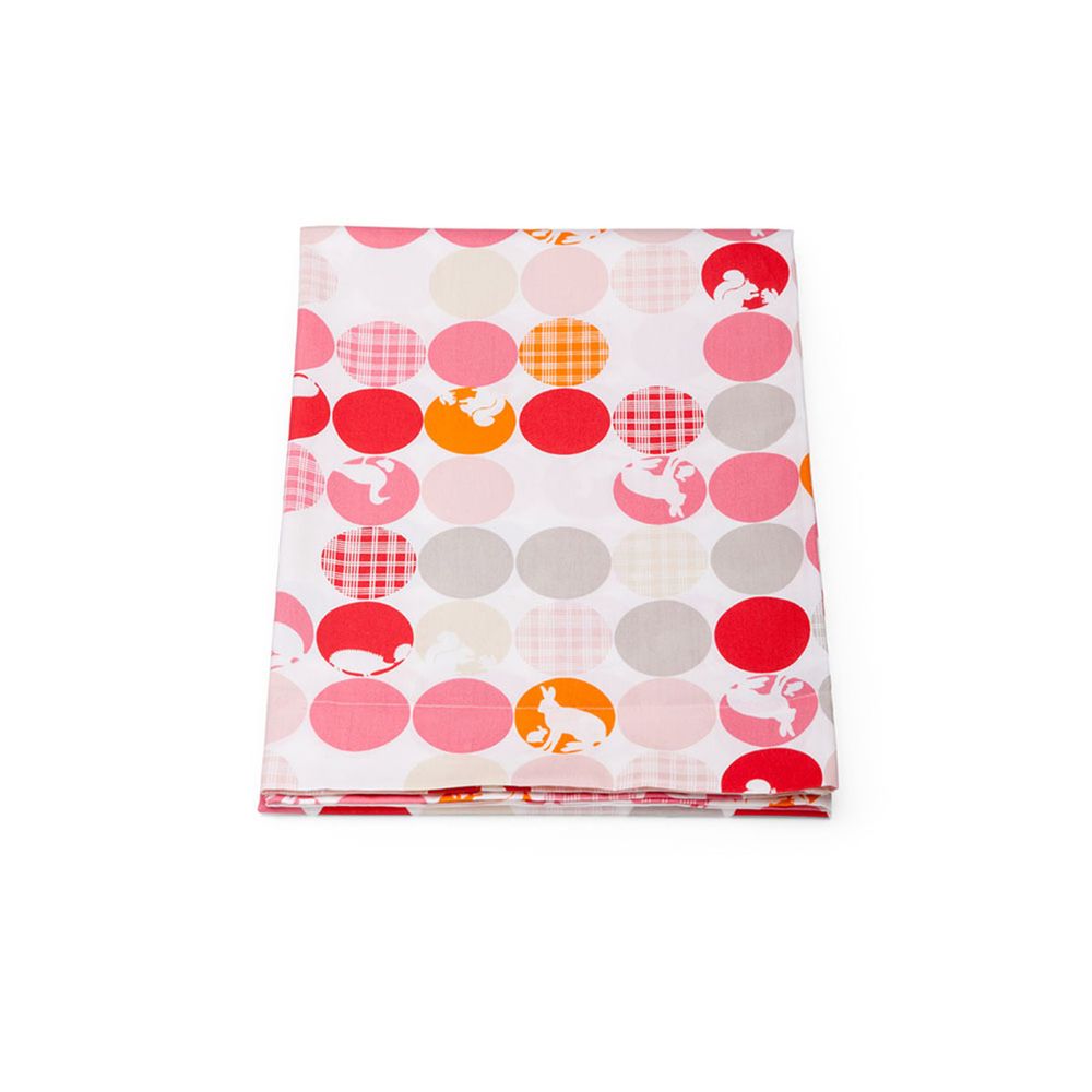 Простынь Stokke Sleepi Mini для люльки, 100х100 см, арт. 2542, цвет Silhouette Pink
