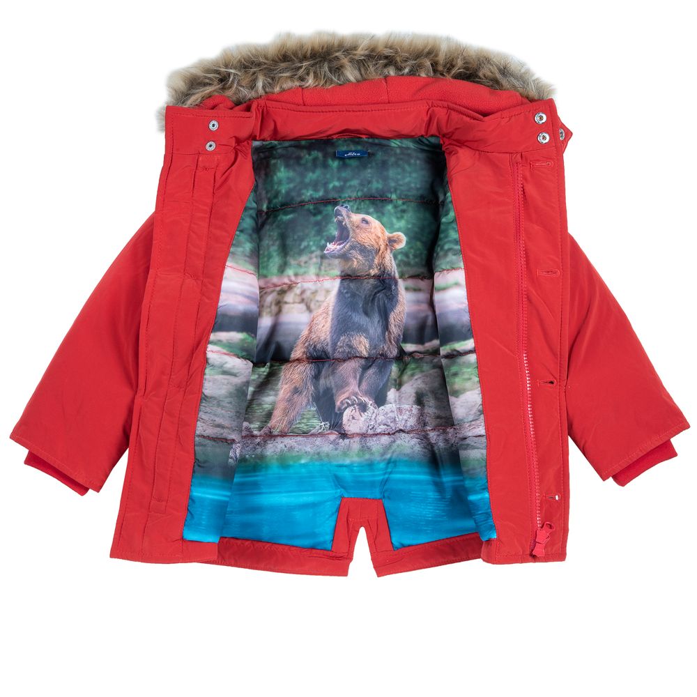 Куртка Chicco Bear, арт. 090.87530.075, цвет Красный