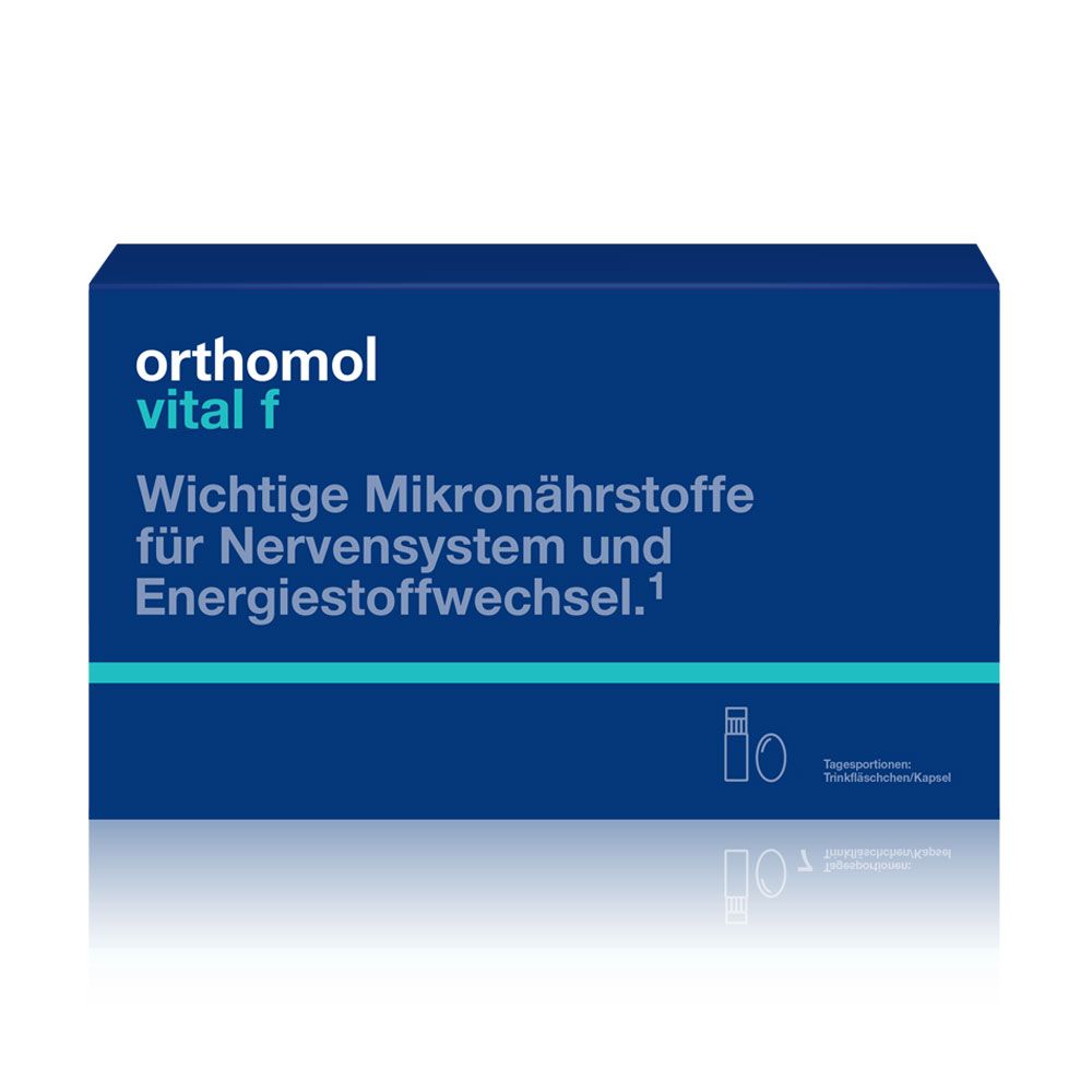 Витамины для женщин Orthomol "Vital F", 30 дней, питьевой, арт. 1319689