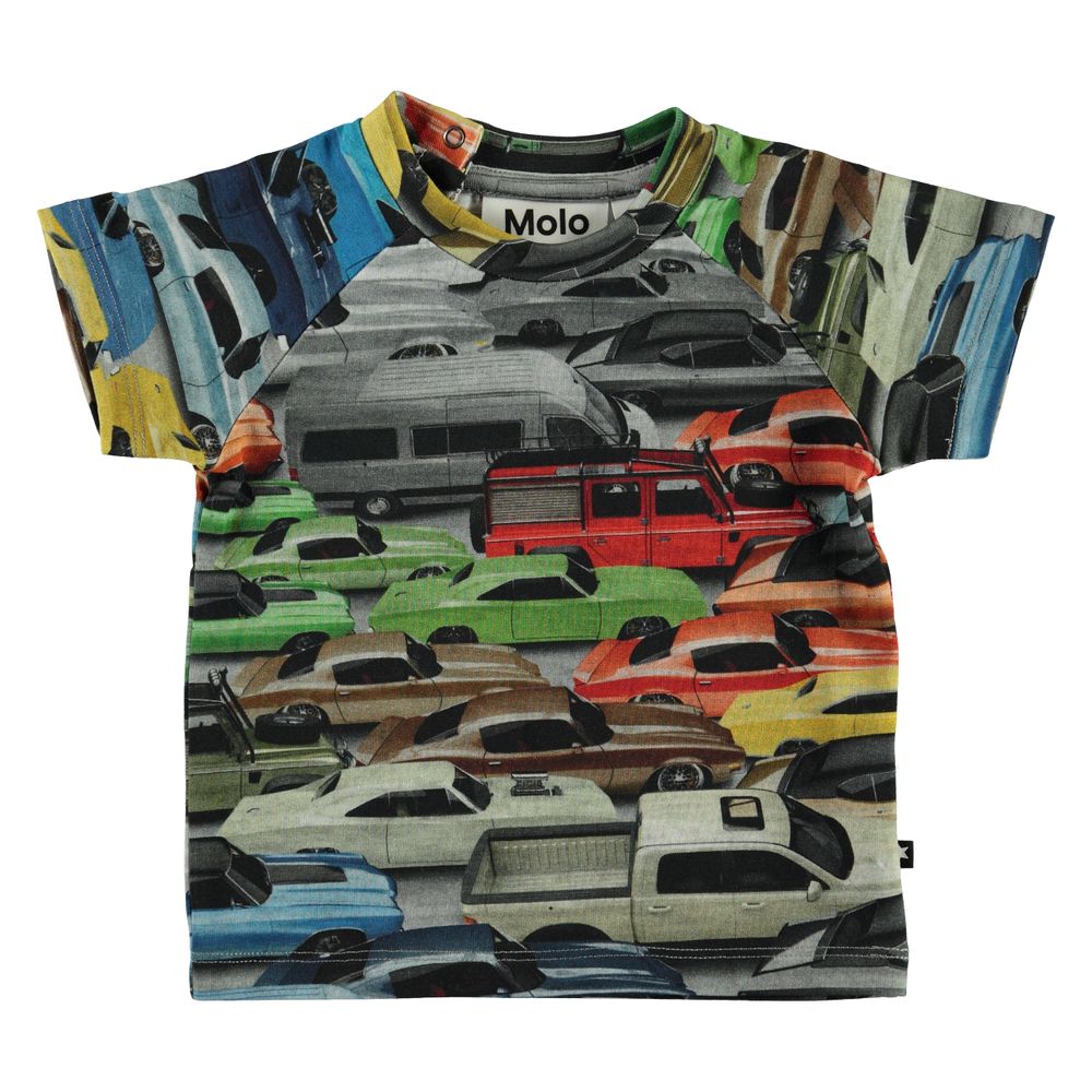 Футболка Molo Emmett Cars, арт. 3S20A202.6050, колір Разноцветный