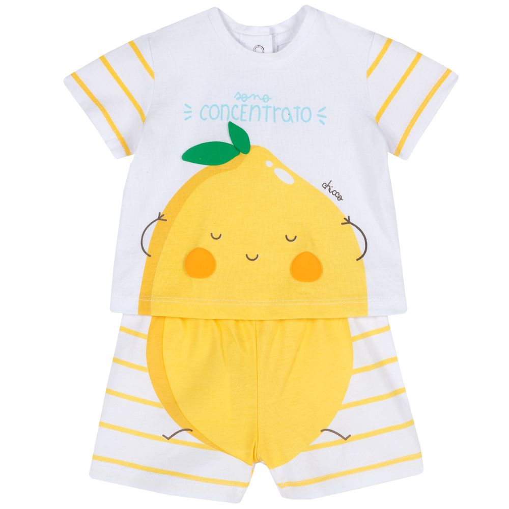 Костюм Chicco Lemon: футболка і шорти, арт. 090.76381.041, колір Желтый