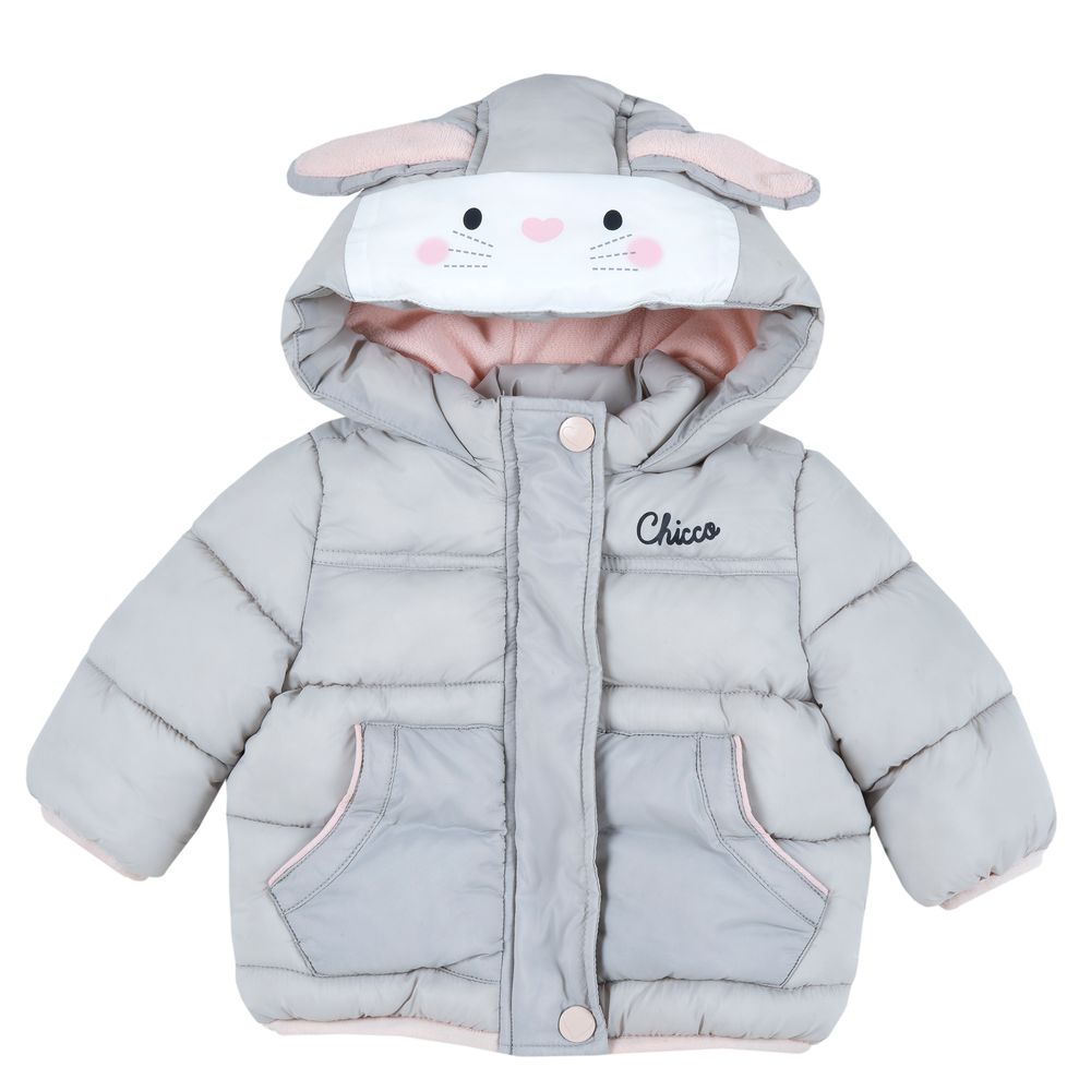 Куртка Chicco Happy bunny, арт. 090.87513.091, цвет Серый