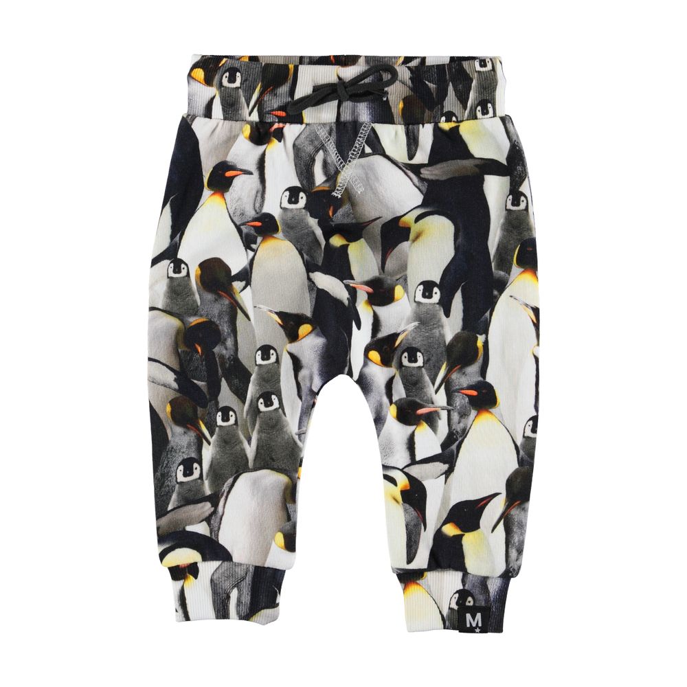 Брюки Molo Solom Penguins Galore, арт. 3W19I207.6018, цвет Серый