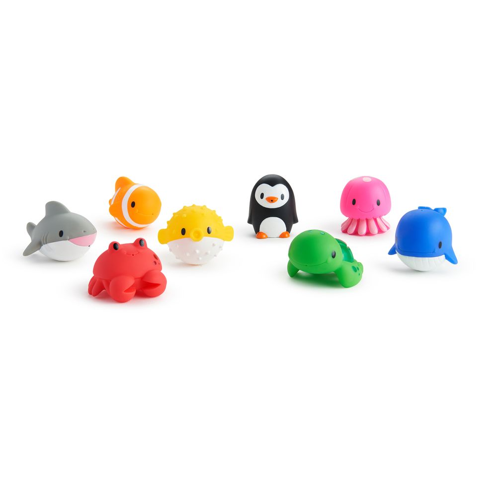 Іграшковий набір для ванни Munchkin "Океан", 8 шт., арт. 012335, колір Разноцветный