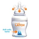 Набор Munchkin Latch: бутылочка 120мл и соски 0м+, 3м+, арт. 011614.0-3 (фото4)