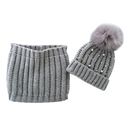 Комплект Chicco Snow grey: шапка и шарф, арт. 090.04746.095, цвет Серый