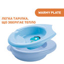 Набір посуду Chicco Meal Set, 6м+, арт. 16200, колір Голубой (фото2)