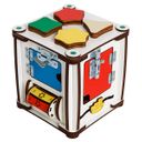 Бизиборд GoodPlay "Кубик", 17х17х18 см, с подсветкой, арт. K005