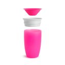 Чашка непроливная Munchkin "Miracle 360" с крышкой, 296 мл, арт. 05186, цвет Розовый (фото3)