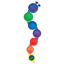 Игрушка для ванной Munchkin "Пирамидка–гусеница", арт. 011027, цвет Разноцветный (фото6)