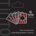 Эмодзи Tinto "Playing cards", арт. AC2286, цвет Серебряный (фото2)