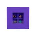 Кейс для аксессуаров Tinto, арт. SC88, цвет Фиолетовый (фото2)