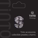 Эмодзи Tinto "Silver dollar", арт. AC2285, цвет Серебряный (фото2)