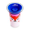 Чашка непроливна Munchkin "Miracle 360 WildLove", 266 мл, арт. 05177, колір Синий (фото3)