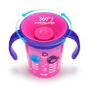 Чашка непроливная Munchkin "Miracle 360 Deco", 177 мл, арт. 012294, цвет Фиолетовый (фото2)