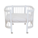 Кроватка-трансформер 3 в 1 Piccolino Sweet Dreams с маятником, арт. 11501, цвет Белый (фото4)