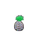 Эмодзи Tinto "Fashion pineapple ", арт. AC2357, цвет Серебряный
