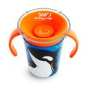 Чашка непроливная Munchkin "Miracle 360 WildLove", 177 мл, арт. 0517, цвет Оранжевый (фото3)