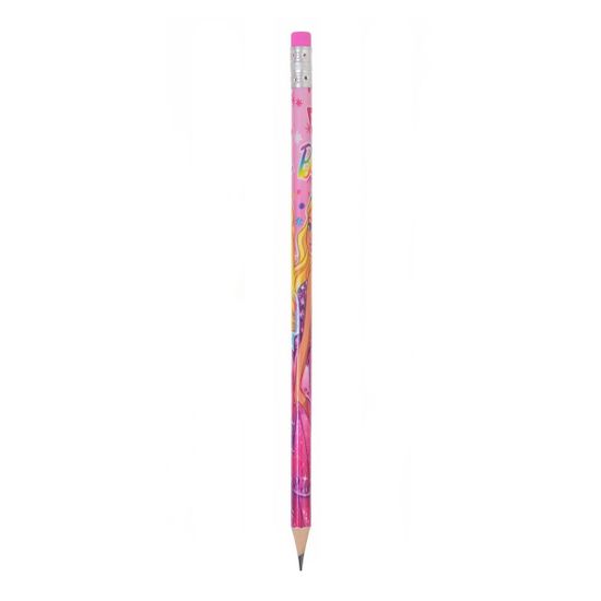 Олівець простий з ластиком YES "Barbie", 1 шт, арт. 280499