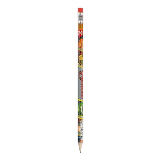 Олівець простий з ластиком YES "Marvel", 1 шт, арт. 280572