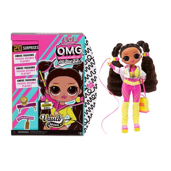 Игровой набор с куклой L.O.L. Surprise "O.M.G. Sports Doll. Гимнастка", арт. 577515