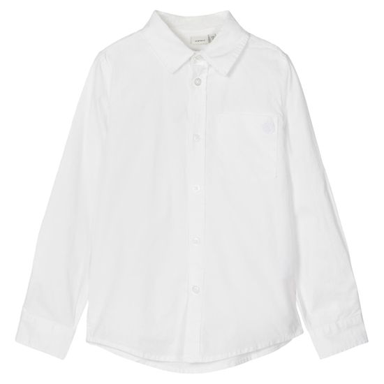 Рубашка Name it Classic white, арт. 211.13182873.BWHI, цвет Белый
