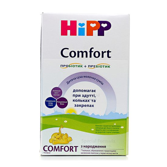 Суха молочна суміш HiPP Comfort, від народження, 300 г, арт. 1031069