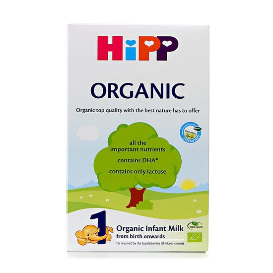 Органическая сухая молочная смесь HiPP Organic 1, с рождения, 300 г, арт. 1031062