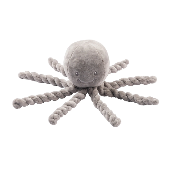 Іграшка м'яка Nattou "Восьминіжка Lapidou", арт. 8775, колір Серый