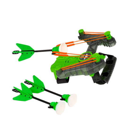 Іграшковий лук на зап'ясток Zing "Wrist bow". Серія "Air Storm" (3 стріли), арт. AS140, колір Зеленый