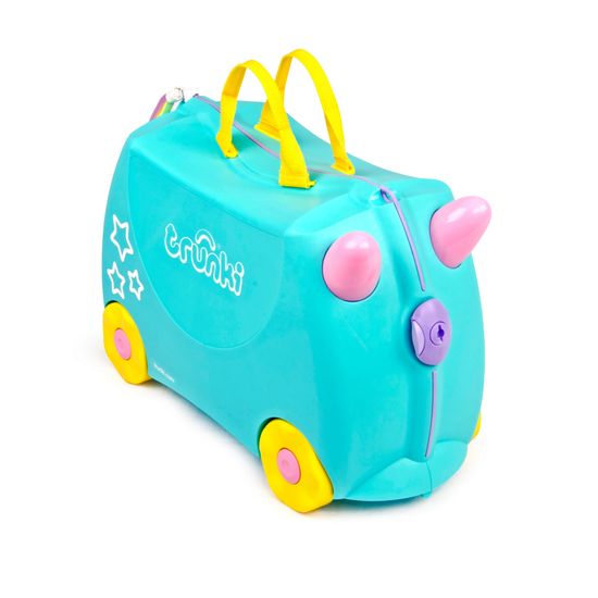 Детский чемодан Trunki "Una the Unicorn", арт. 0287-GB01-UKV, цвет Голубой