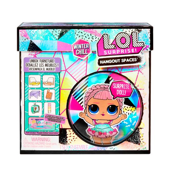 Ігровий набір з лялькою L.O.L. Surprise "Маленькі кімнатки. Крижаний куточок фігуристки", арт. 576648