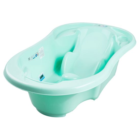 Анатомическая ванночка 2 в 1 Tega Baby "Comfort", арт. TG-011, цвет Бирюзовый