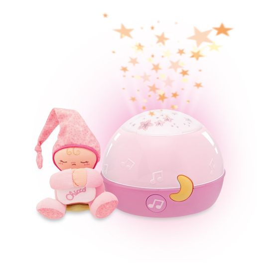 Іграшка-проектор Chicco "Зірки", арт. 02427, колір Розовый