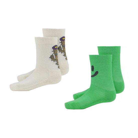Шкарпетки (2 пари) Molo Norman Fresh, арт. 7S23G101.8707, колір Зеленый