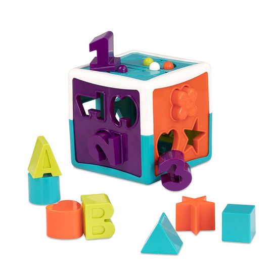 Іграшка-сортер Battat "Розумний куб" (12 форм), арт. BT2577Z
