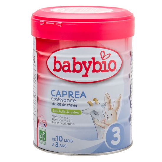 Органічна суха молочна суміш Babybio Caprea 3 з козиного молока, від 10 міс. до 3 років, 800 г, арт. 58053