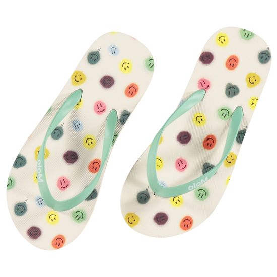 Пантолети Molo Zeppo Happy Dots, арт. 7S23U201.6701, колір Бирюзовый