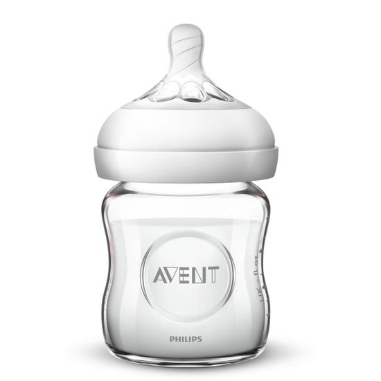 Пляшечка скло Philips Avent Natural, 120мл, 0м +, арт. 3930811