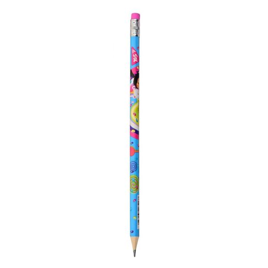 Олівець простий з ластиком YES "Minions Fluffy", 1 шт, арт. 280501