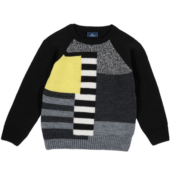 Пуловер Chicco Brave boy, арт. 090.69174.099, колір Черный