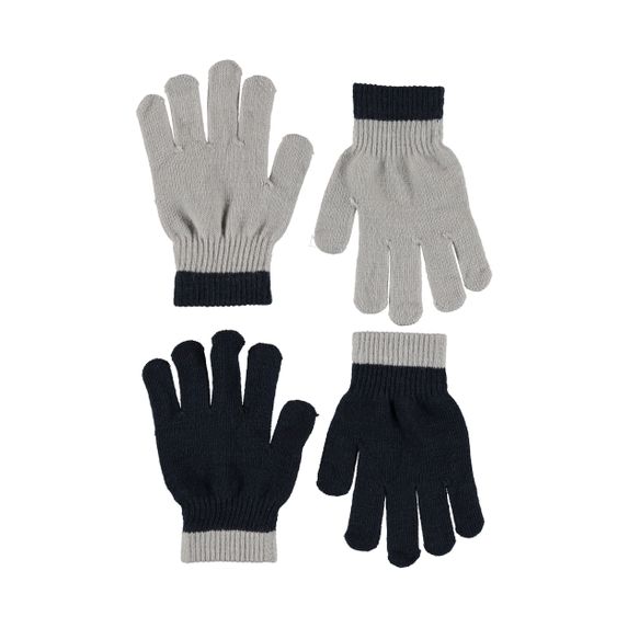 Перчатки Molo Kello Grey melange (2 пары), арт. 7W19S205.1046, цвет Черный с серым