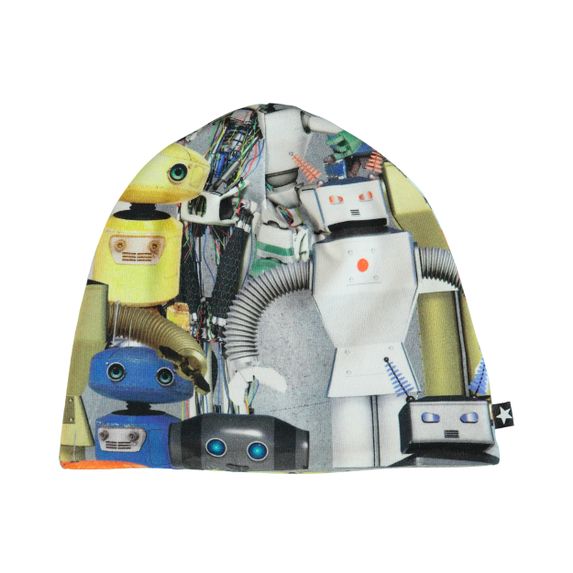 Шапка Molo Ned Robots, арт. 7S19T208.4801, цвет Серый
