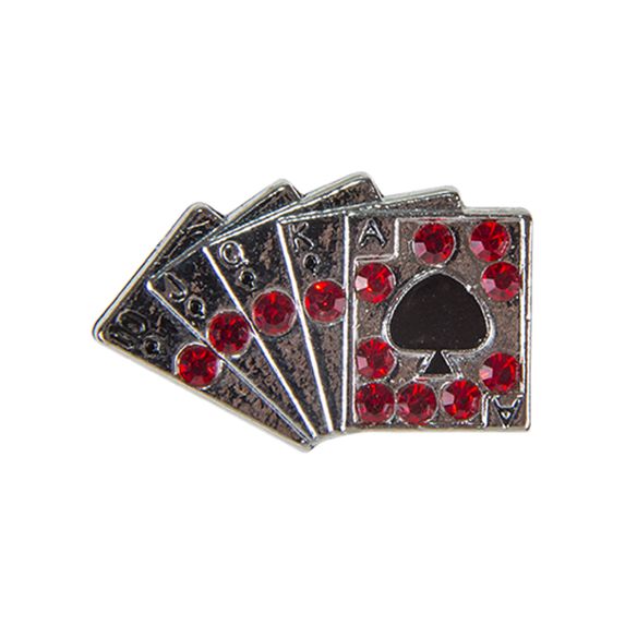 Эмодзи Tinto "Playing cards", арт. AC2286, цвет Серебряный