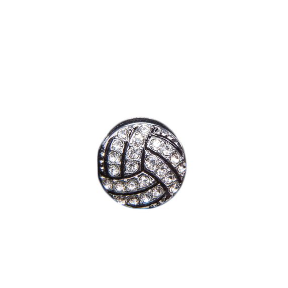 Эмодзи Tinto "Volleyball ball", арт. AC2271, цвет Серебряный