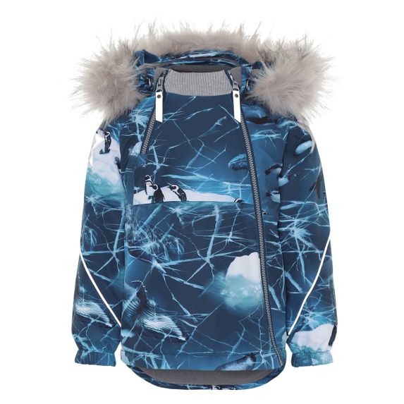 Термокуртка Molo Hopla Fur Ocean, арт. 5W19M301.4866, цвет Синий